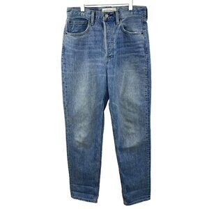 Aritzia Denim Forum Jeans Womens Size 26 The BF High Rise Loose Denim Straight